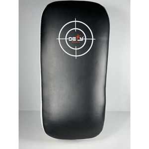 DEFY Kick Boxing Strike Curved Thai Pad MMA Training Focus Mitt Target 1PC White